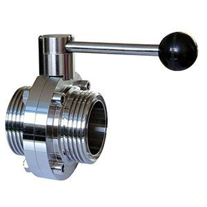 衛(wèi)生級螺紋式蝶閥