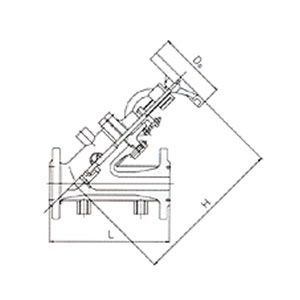 BJ45H鑄鋼夾套保溫截止閥