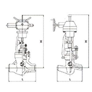 J61_561_961_H_Y鑄鋼自緊密封截止閥