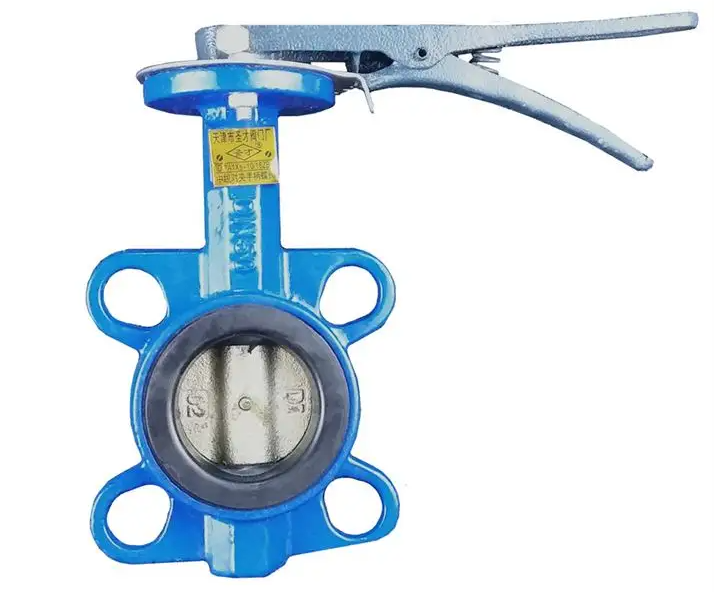 手動對夾式襯膠蝶閥 手動對夾式襯膠蝶閥